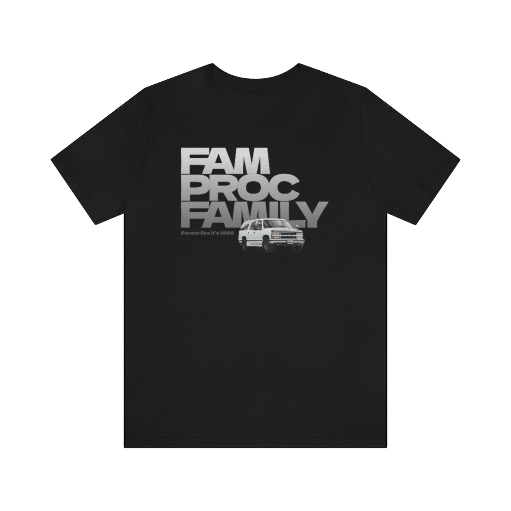 Family Proclamation Shirt with Chevy Suburban