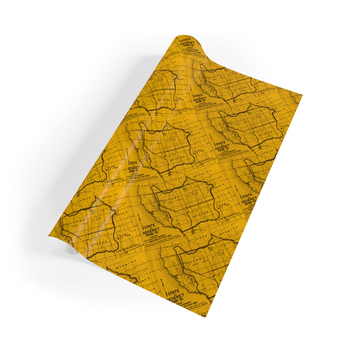 Deseret State Map - Gift Wrapping Paper