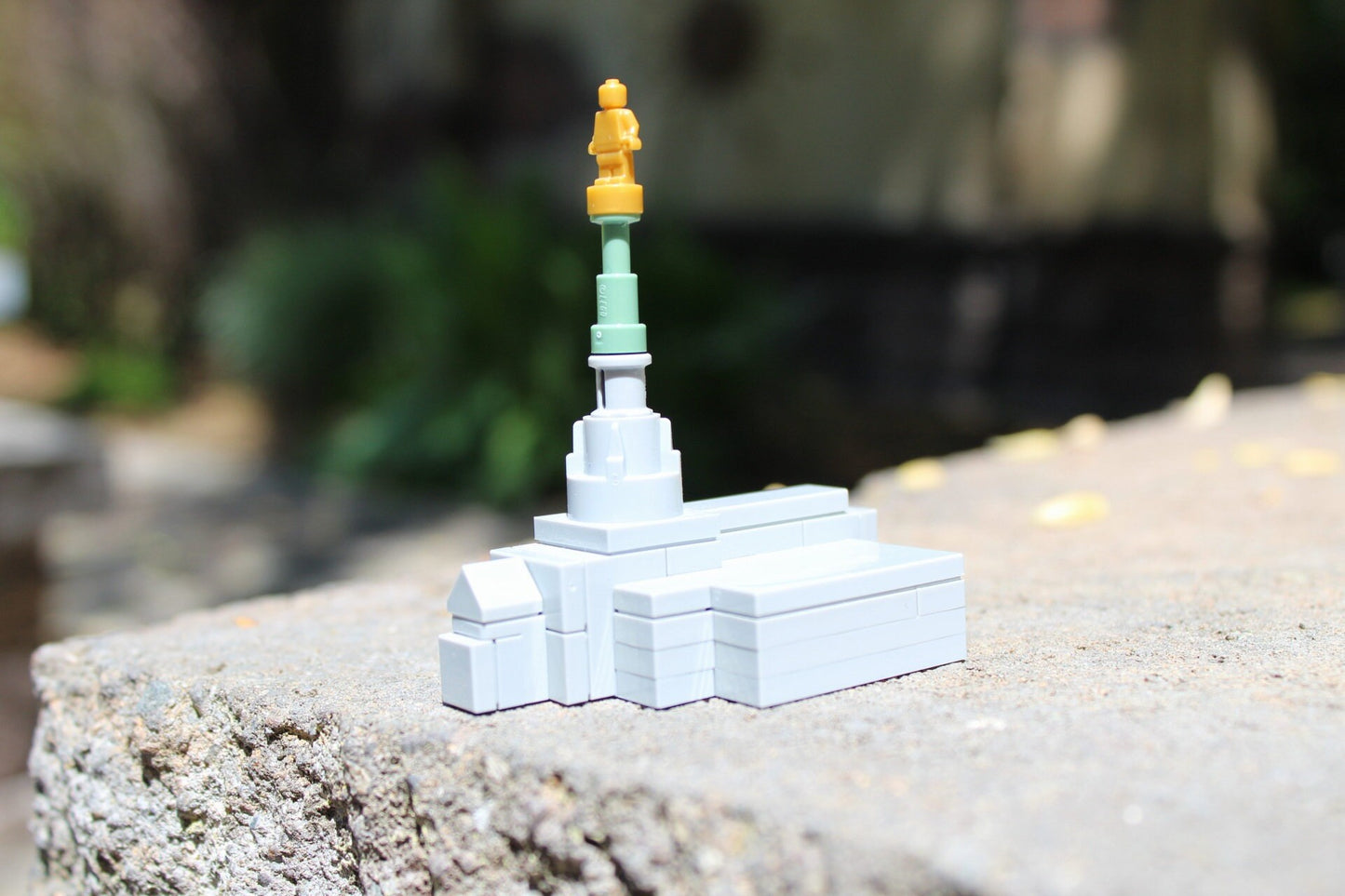 Mini Houston Temple Custom LEGO Building Kit