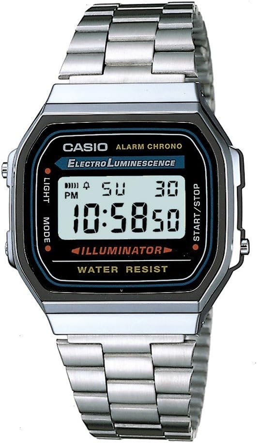 Silver Casio Watch