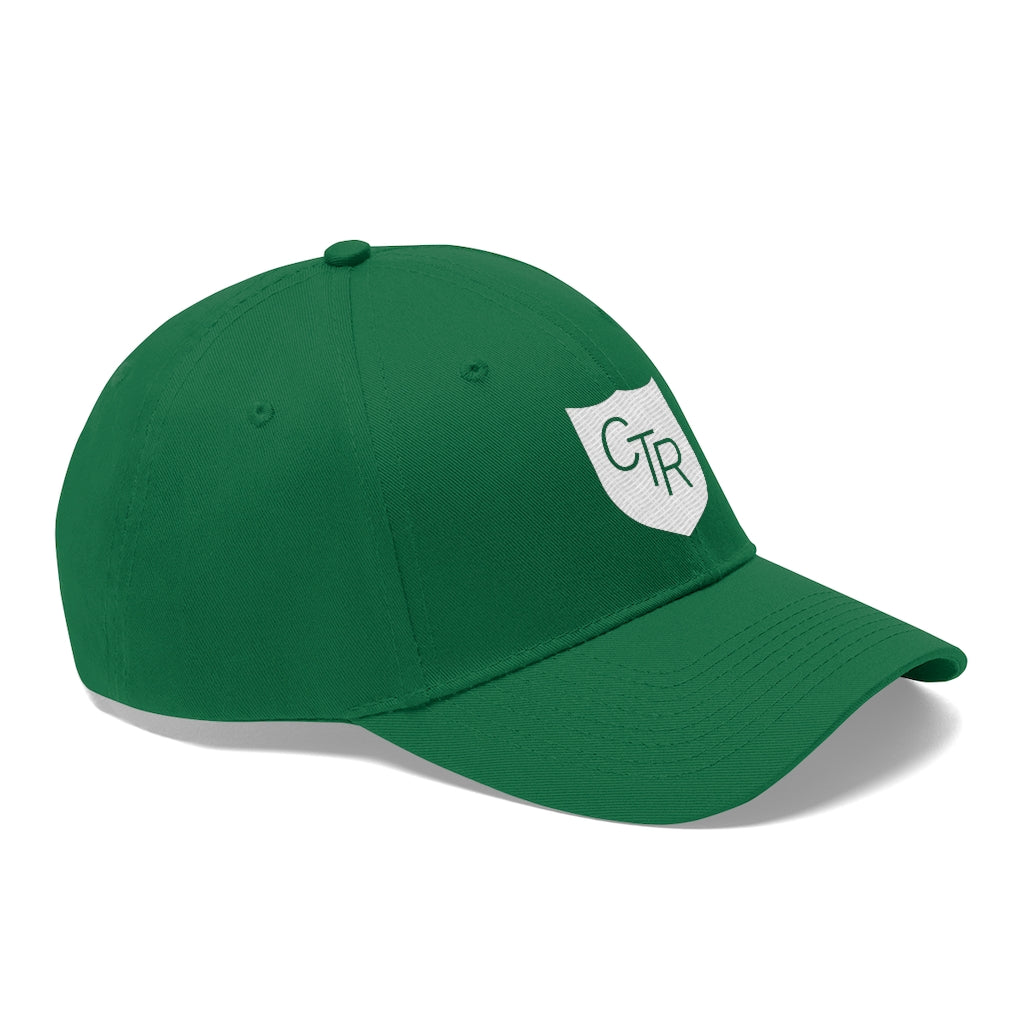 Choose The Right Hat in kelly green