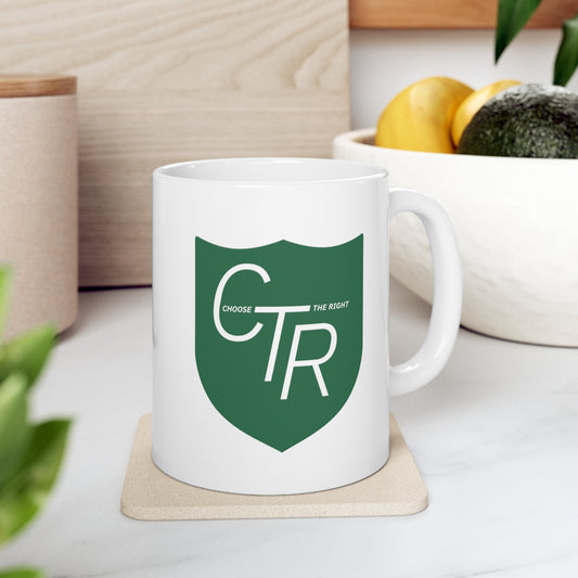 CTR Mug With Choose The Right Shield