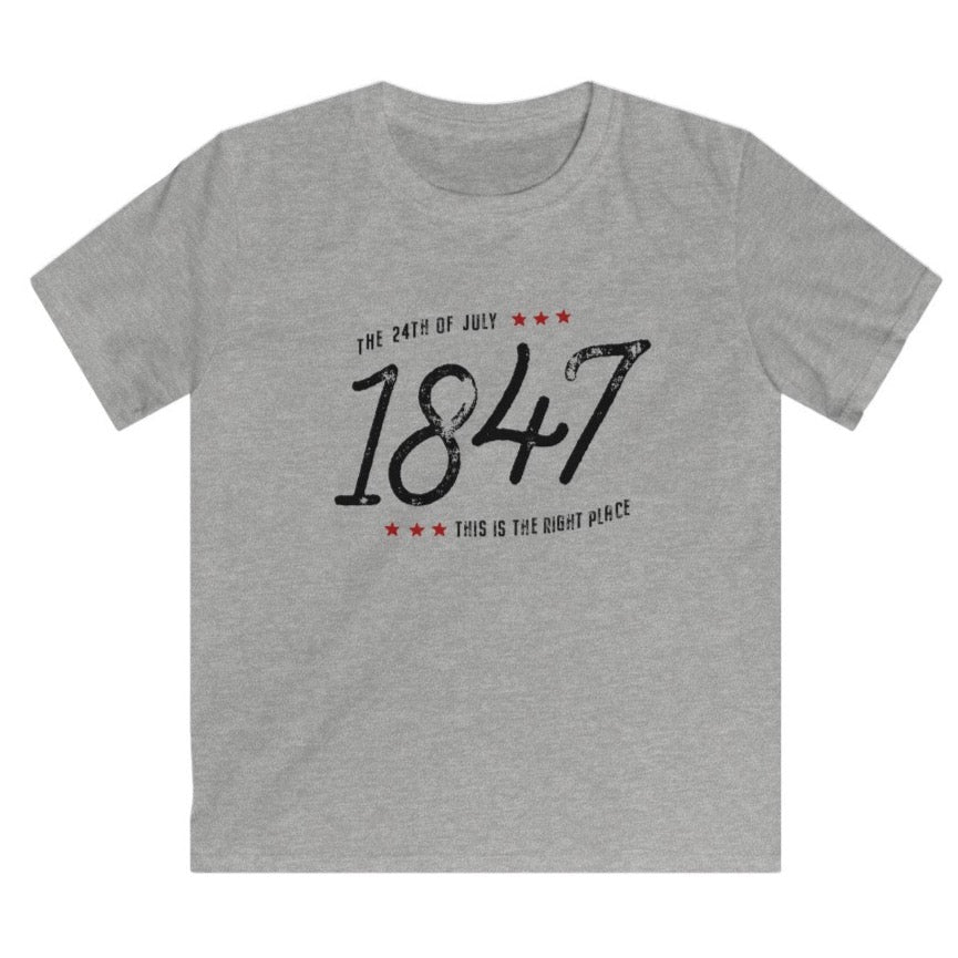 Gray 1847 Pioneer Day July 24th Shirt