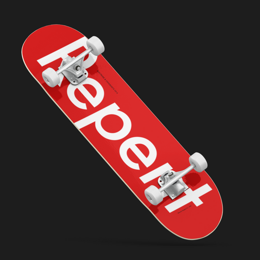 Repent skateboard deck