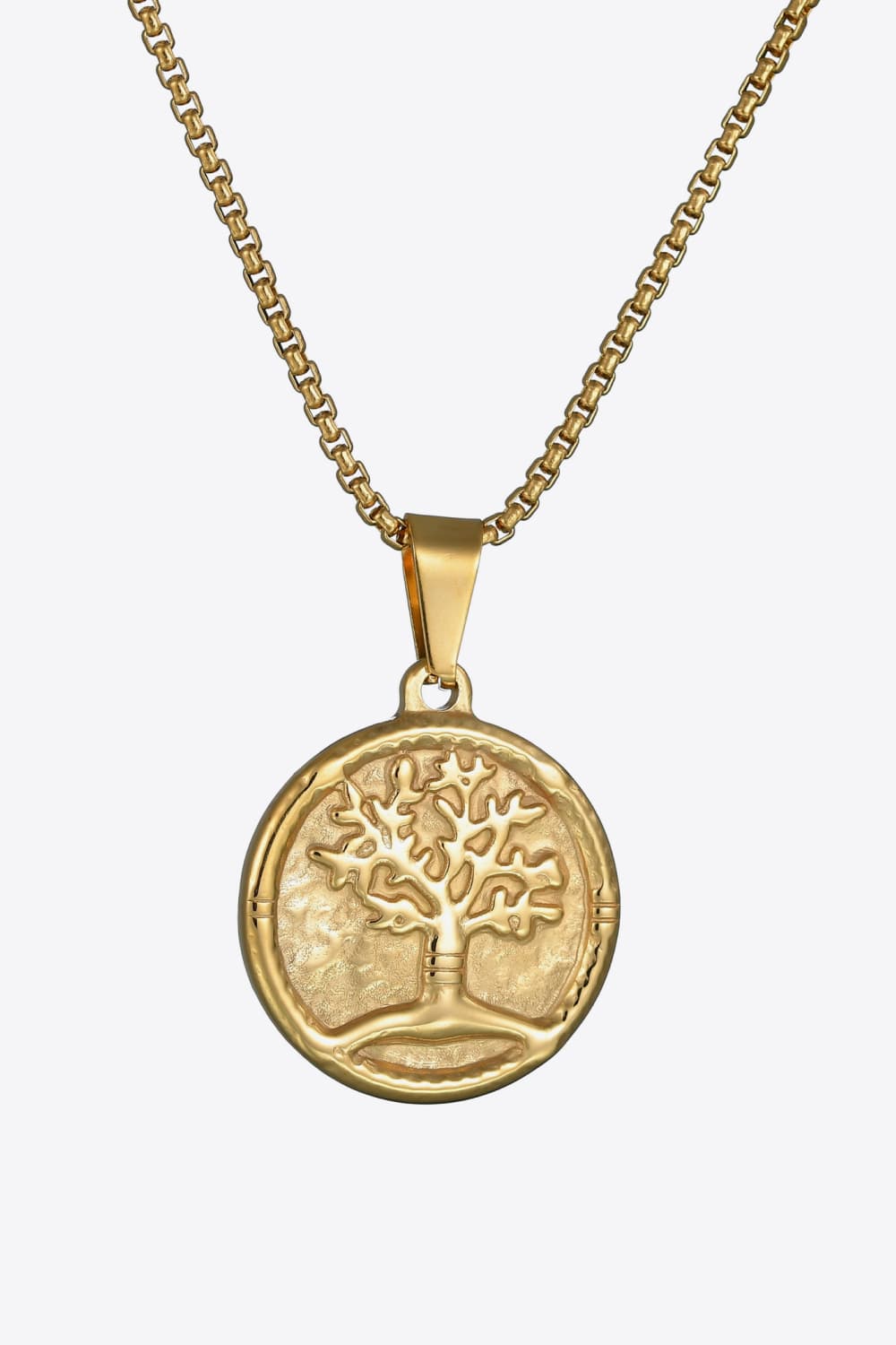 Tree Of Life Pendant Necklace in Gold or Silver