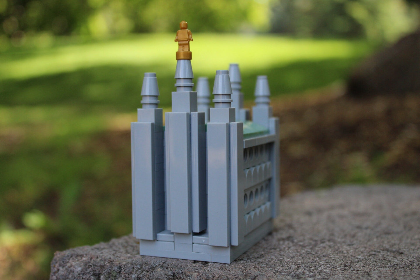 Mini Salt Lake Temple Custom LEGO Building Kit
