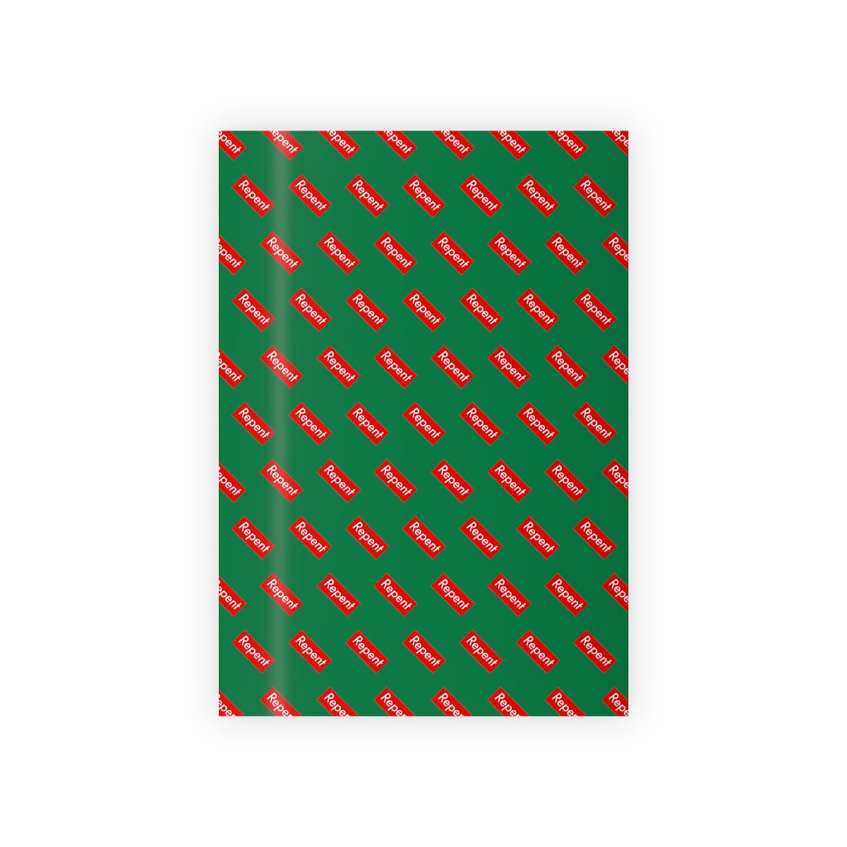 Repent Christmas Gift Wrapping Paper