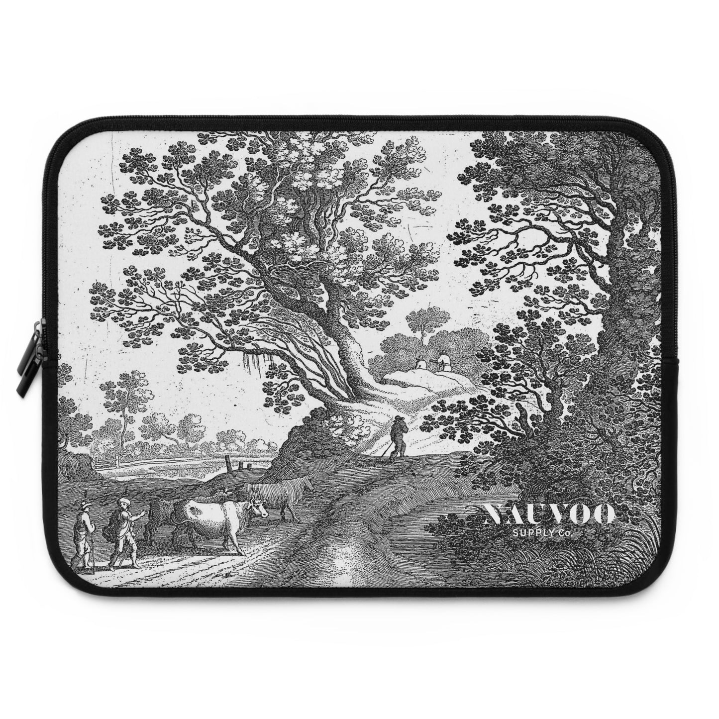 Nauvoo Supply Co Winter White Laptop and Tablet Sleeve