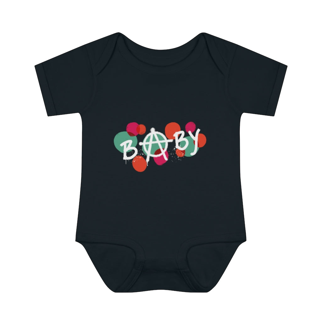 Start A Family - Anarchy Baby Symbol Body Suit