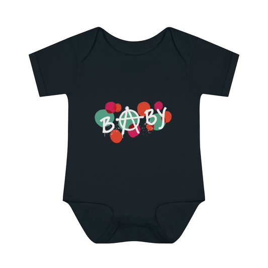 Start A Family - Anarchy Baby Symbol Body Suit