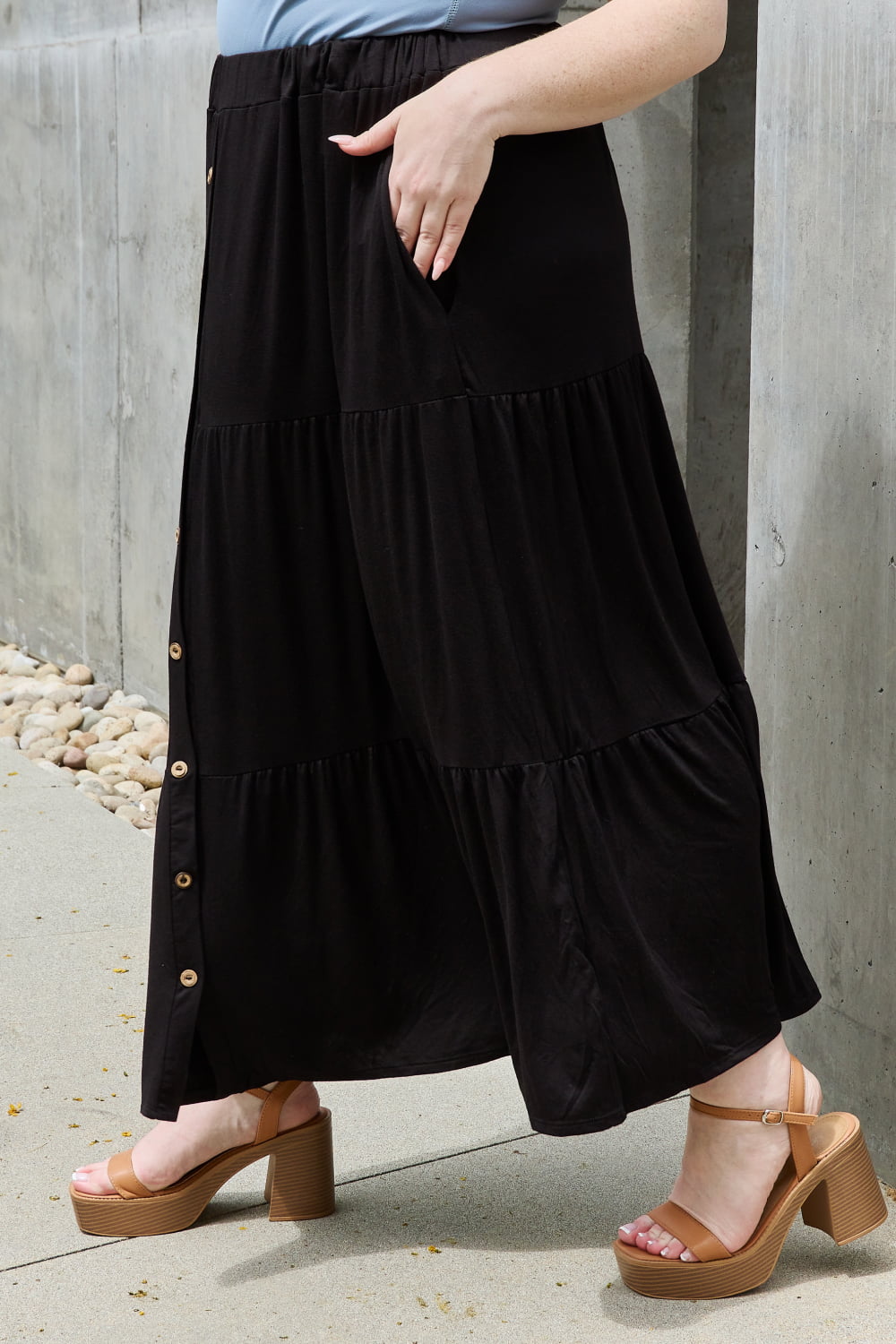 Pockets - Missionary modest maxi skirt from Nauvoo Supply Co
