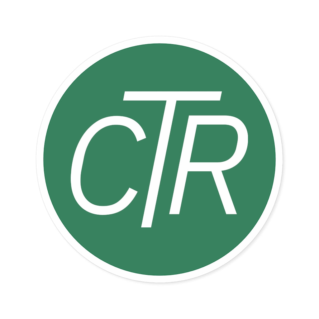 Round CTR Sticker - Choose the Right