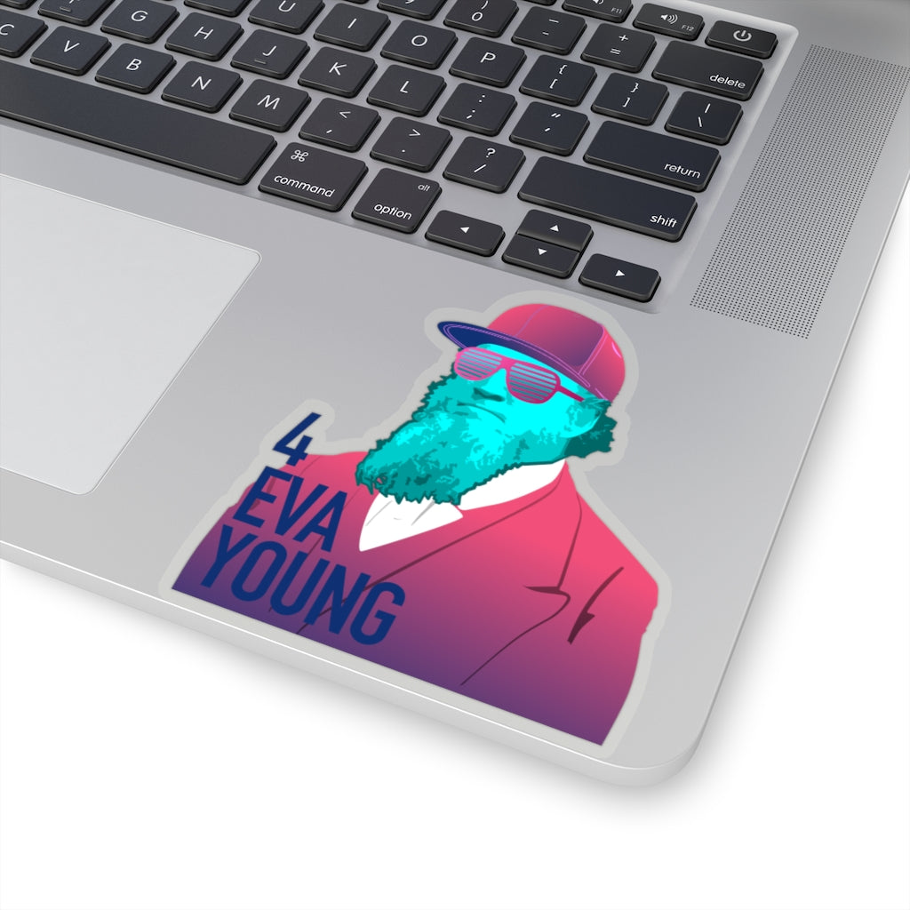 Brigham Young “4 Eva Young“ Sticker