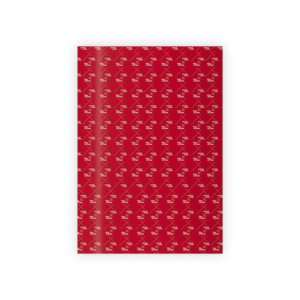 Christ-centered Christian Christmas Wrapping Paper - Lord of Lords