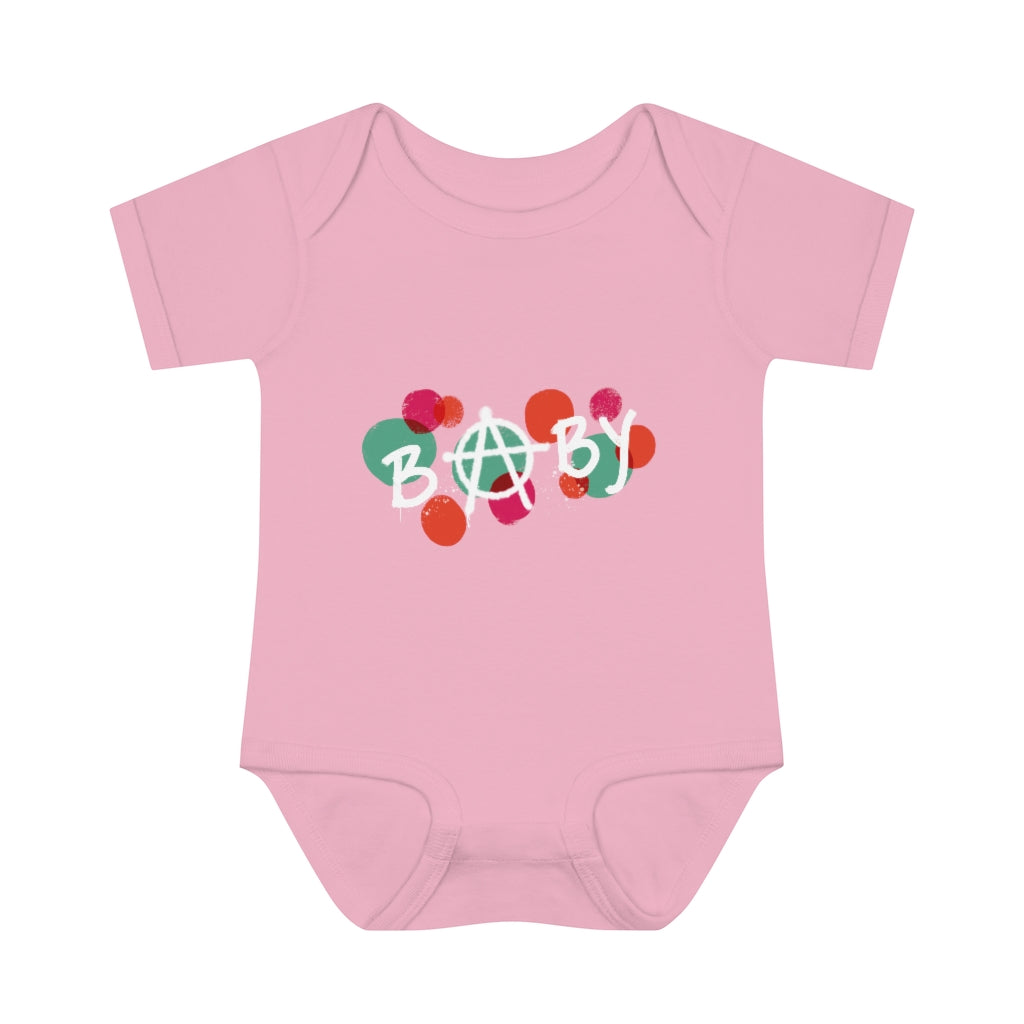 Start A Family - Anarchy Baby Symbol Body Suit