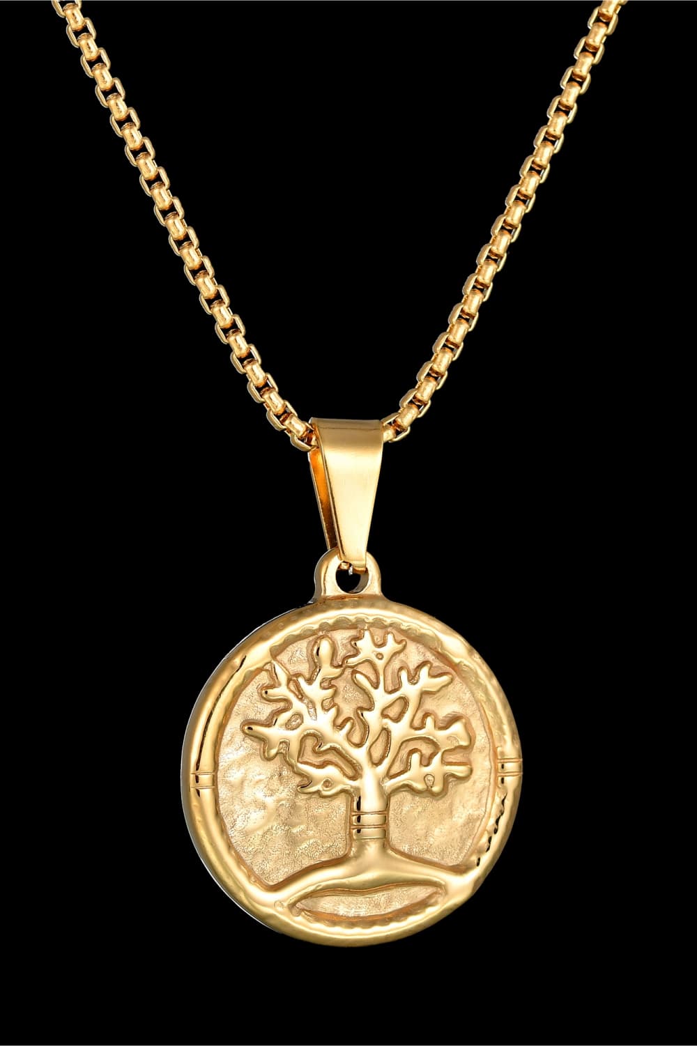Tree Of Life Pendant Necklace in Gold or Silver