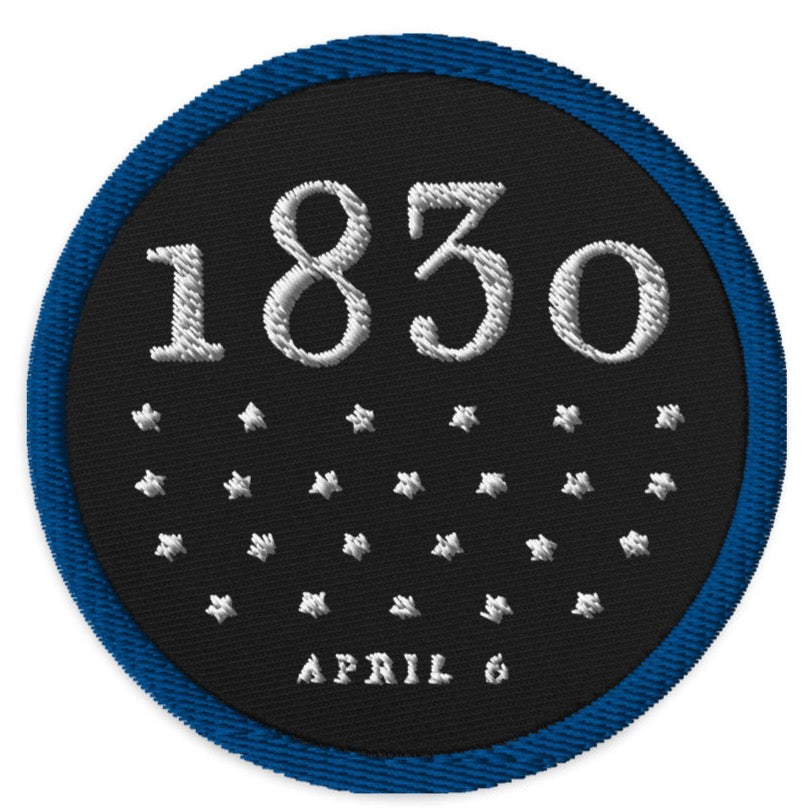 1830 LDS Church History patch