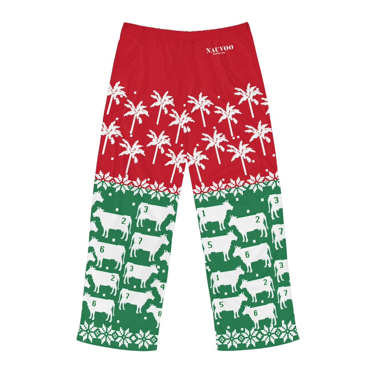 Mahana Ugly Christmas - 8 Cow Pajama Pants