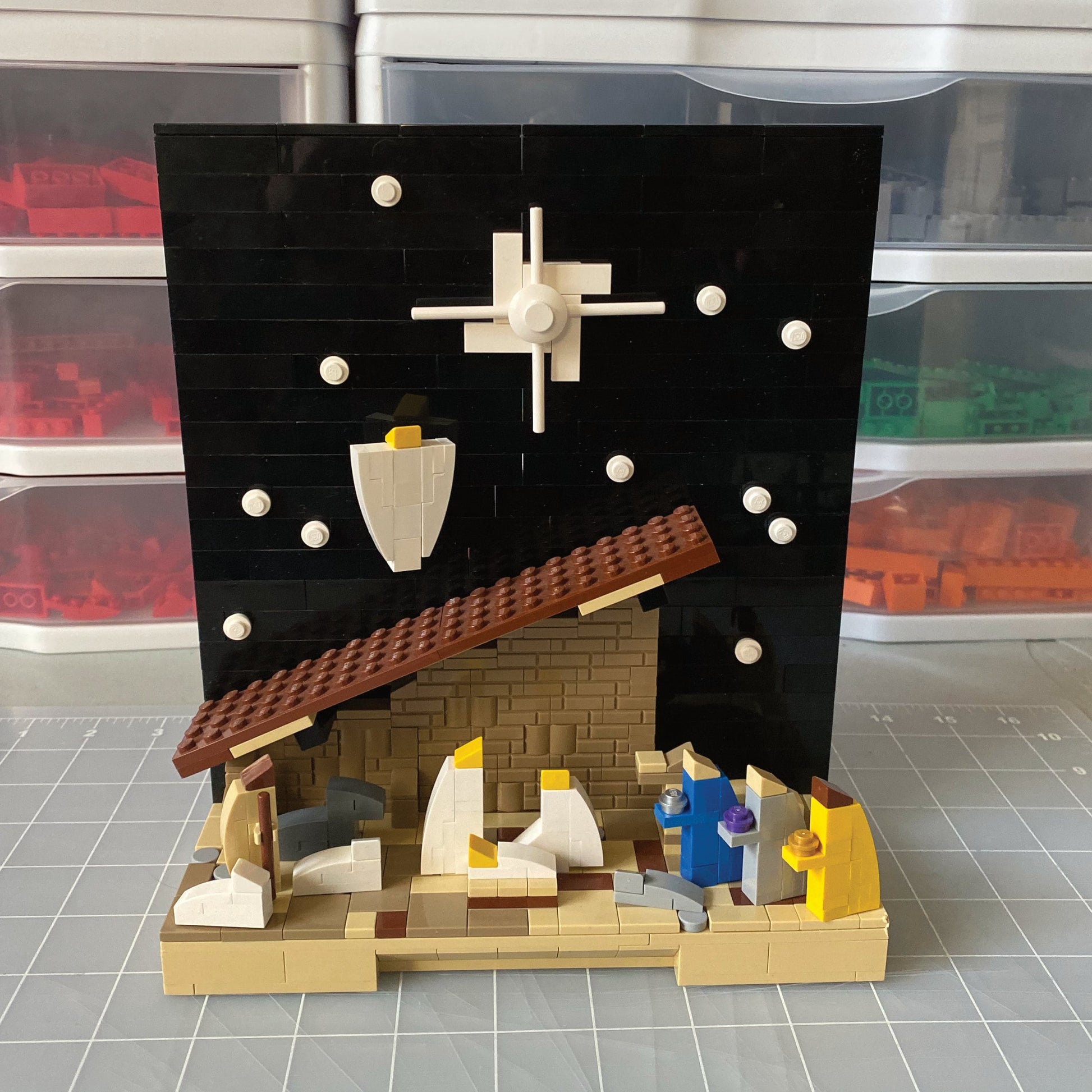 Bethlehem Nativity Scene - The Shepherds - LEGO® Brick Building Kit
