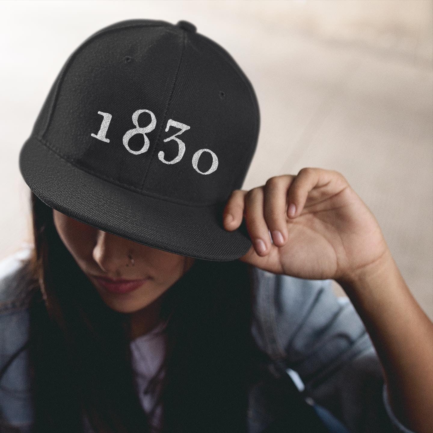 Black 1830 hat LDS Church restoration